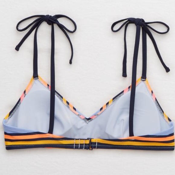 NWT Aerie V Scoop Bikini Top M - Picture 5 of 10